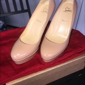 Christian Louboutin Red Bottom platform heels